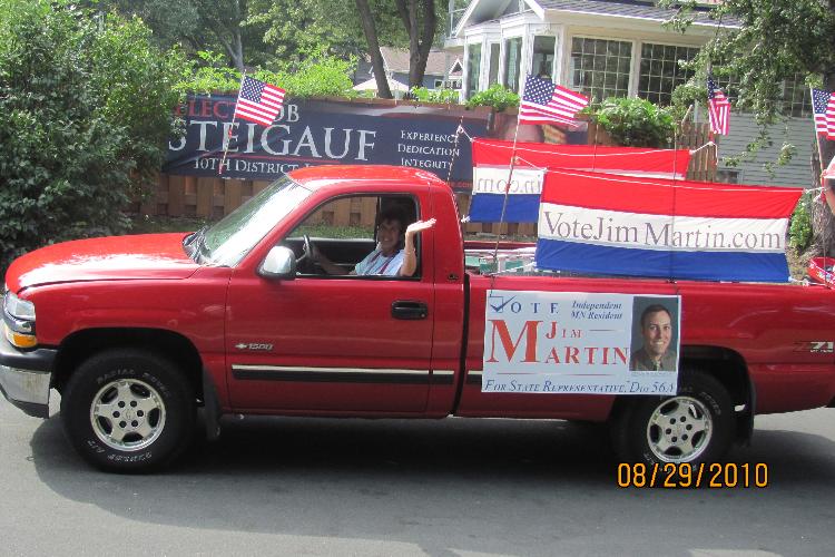The parade truck